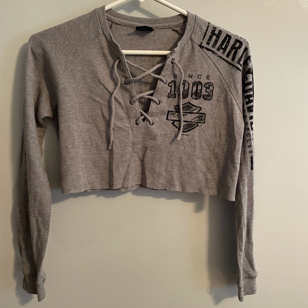 Harley Davidson crop top